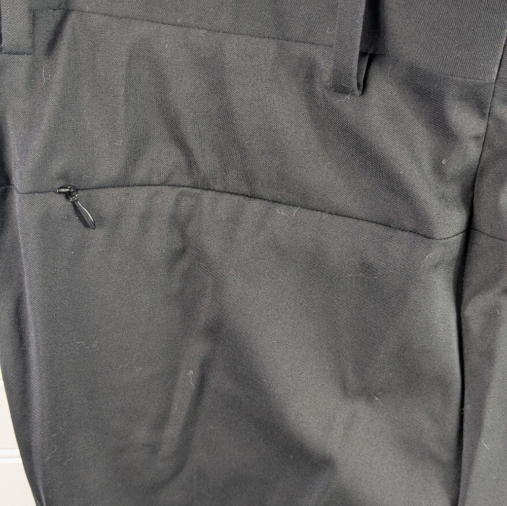 Helmut Lang Classic SKINNY leg High Waisted Cropped Black Pant 4 - Picture 11 of 15